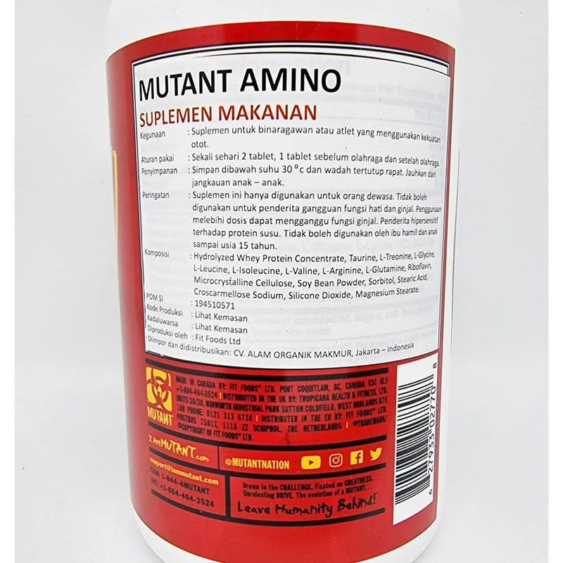 Mutant Amino 300 Tablets