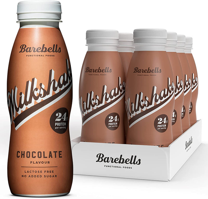 BAREBELLS Protein Milkshake (8 bottles)
