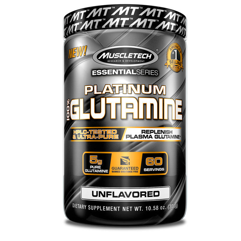 MuscleTech Essential Platinum 100% Glutamine 60 Servings