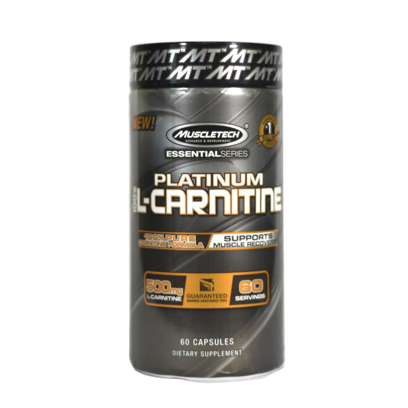 MuscleTech Platinum L-Carnitine 180 Capsules