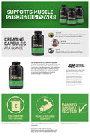 ON Creatine 2500 100 Capsules