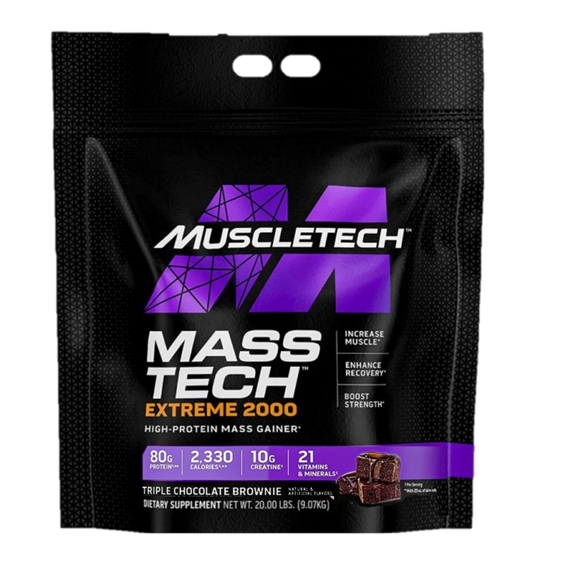 Muscletech MassTech Extreme 2000 20lbs size bag (NEW)