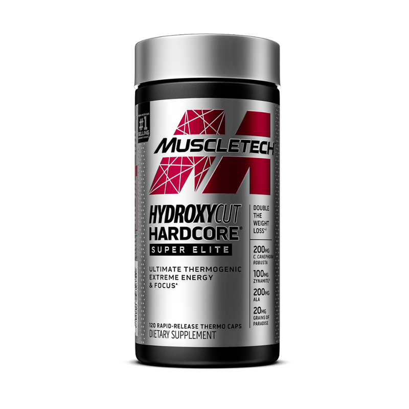 Muscletech Hydroxycut Hardcore Super Elite 120 Capsules