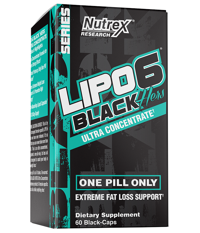 Lipo6 Black Ultra Concentrate Hers 60 Capsules