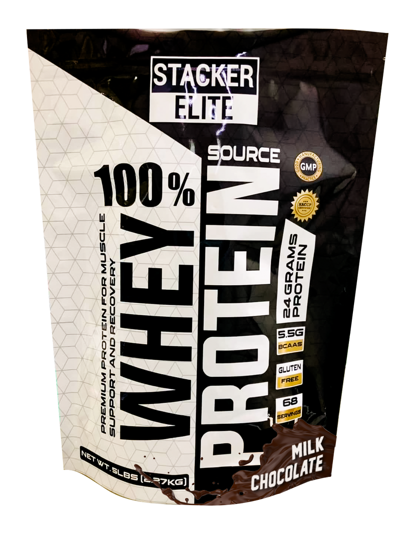 Stacker Elite 100% Whey Protein 5lb