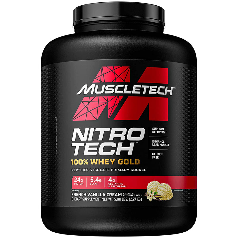 MuscleTech NitroTech 100% Whey Gold 5lbs
