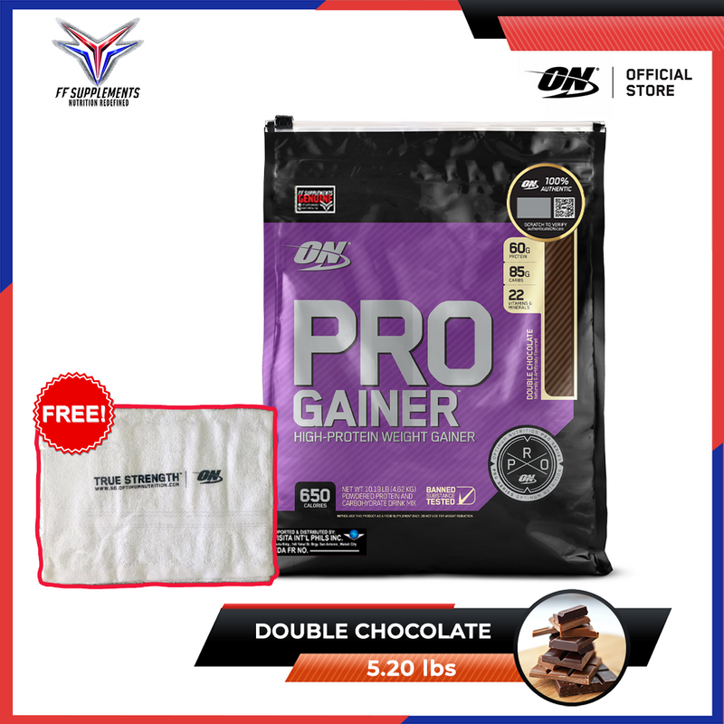 ON Pro Gainer 10.12lbs FREE ON Towel