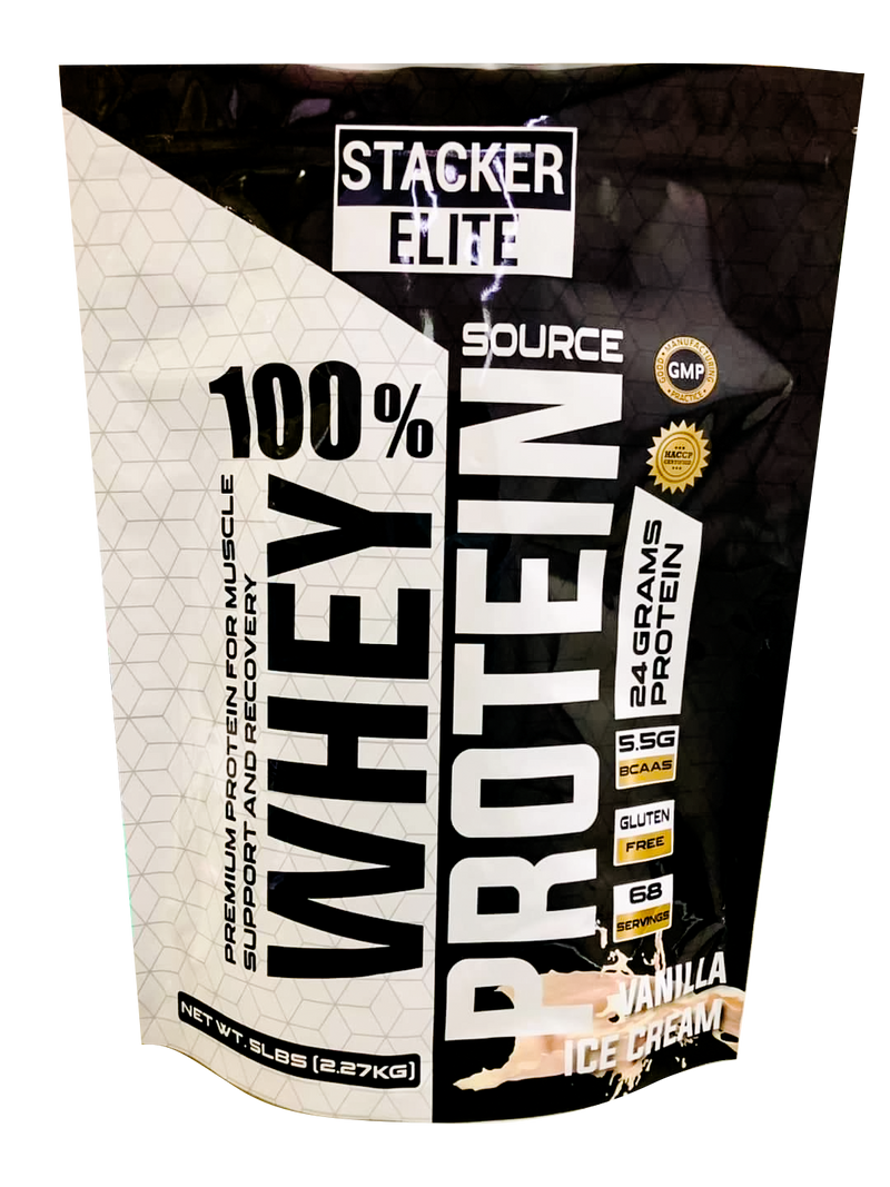 Stacker Elite 100% Whey Protein 5lb